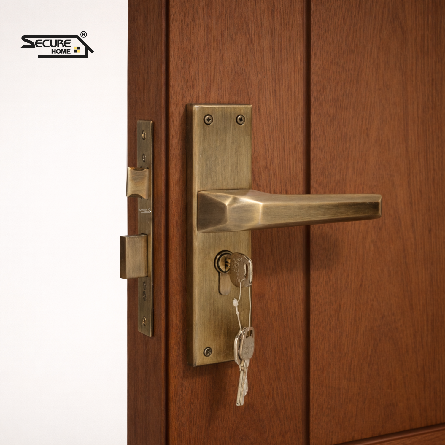 Antique Finish Mortise Lock Handle